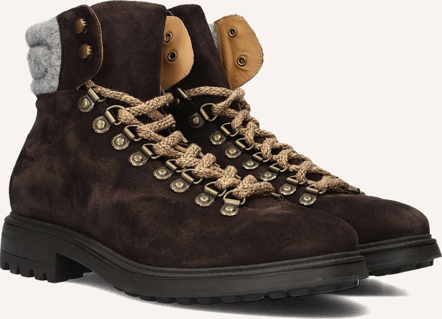 STEFANO LAURAN Veterboots Heren 1562 Maat: 43 Materiaal: Suède Kleur: Bruin