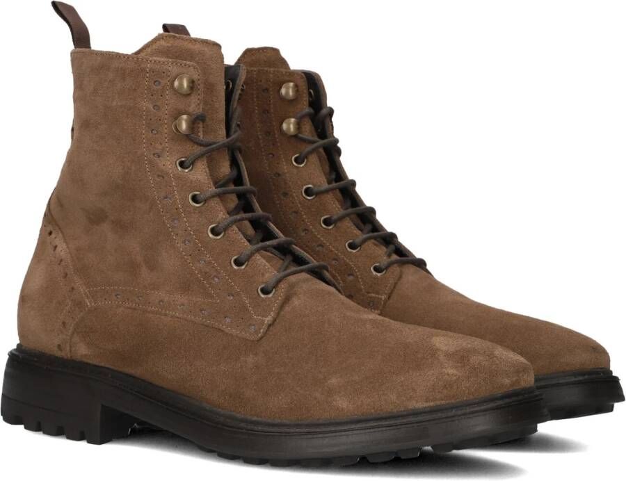 STEFANO LAURAN Veterboots Heren 3551 Maat: 40 Materiaal: Suède Kleur: Bruin