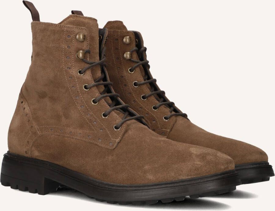 STEFANO LAURAN Veterboots Heren 3551 Maat: 46 Materiaal: Suède Kleur: Bruin