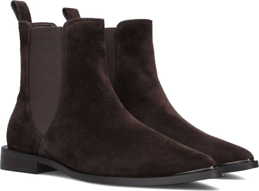 STEFANO LAURAN Chelsea Boots Dames Pe2061 Maat: 39 Materiaal: Suède Kleur: Bruin