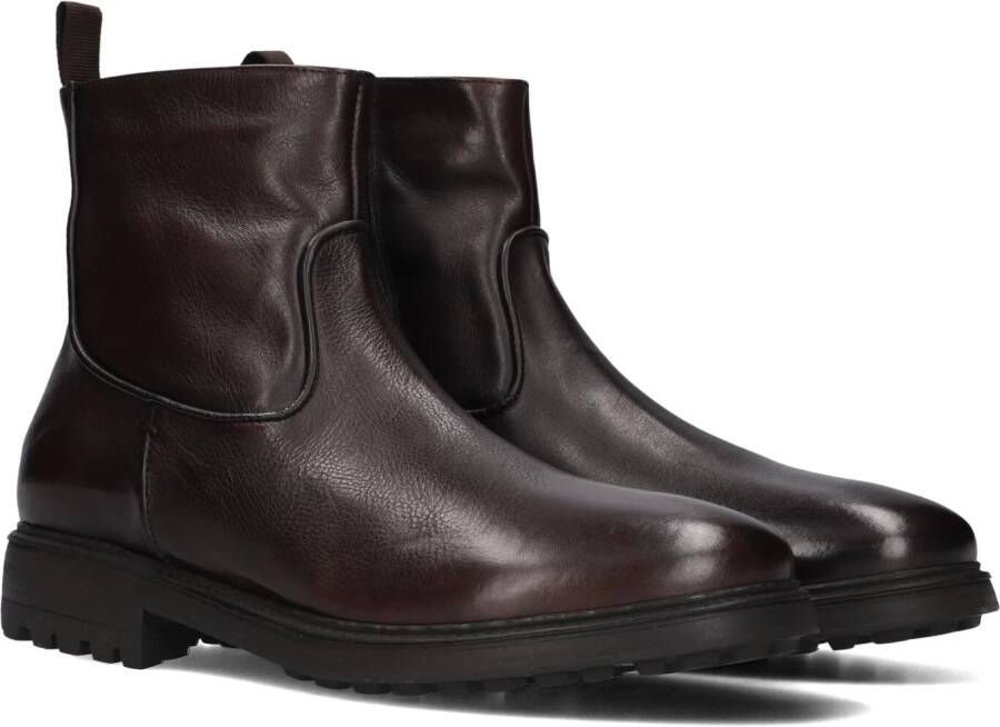 STEFANO LAURAN Enkelboots Heren Pm10 Maat: 41 Materiaal: Leer Kleur: Bruin