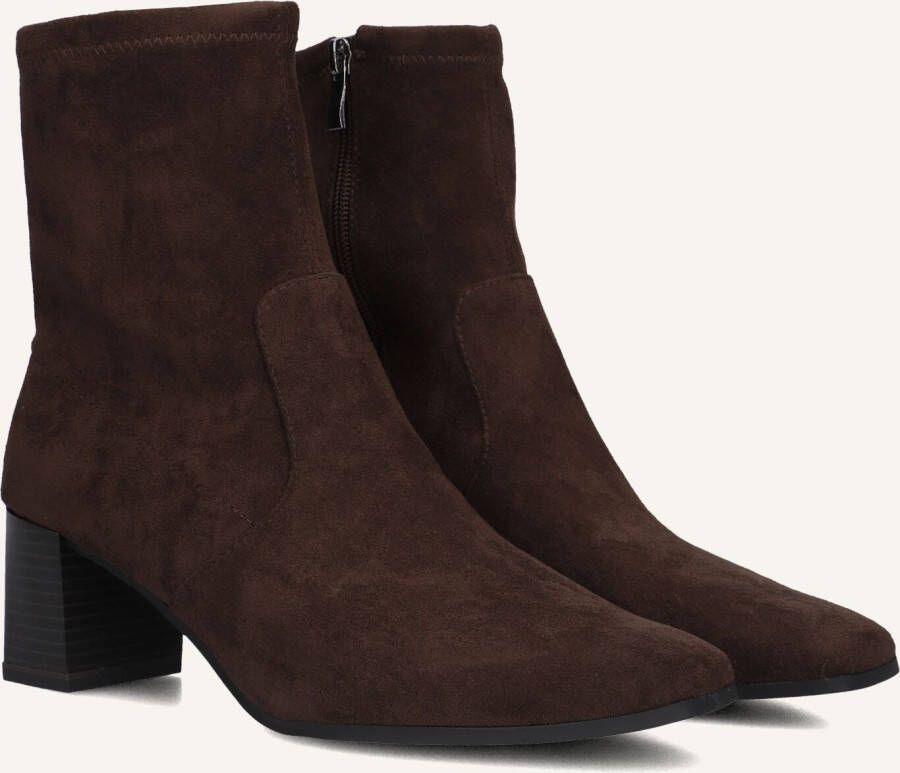 STEFANO LAURAN Enkellaarsjes Dames 25354 Maat: 36 Materiaal: Suède Kleur: Bruin