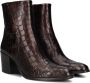 STEFANO LAURAN Enkellaarsjes Dames 595-08 Maat: 37 Materiaal: Leer Kleur: Bruin - Thumbnail 1