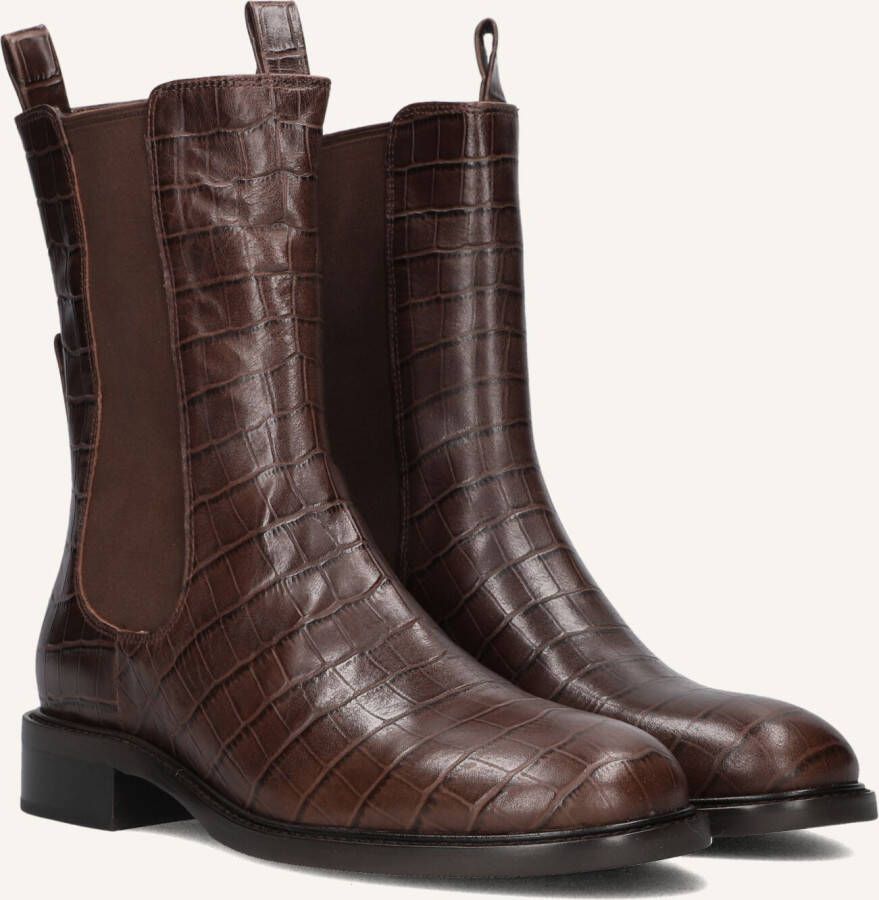 STEFANO LAURAN Enkellaarsjes Dames Pe2046 Maat: 38 Materiaal: Leer Kleur: Bruin