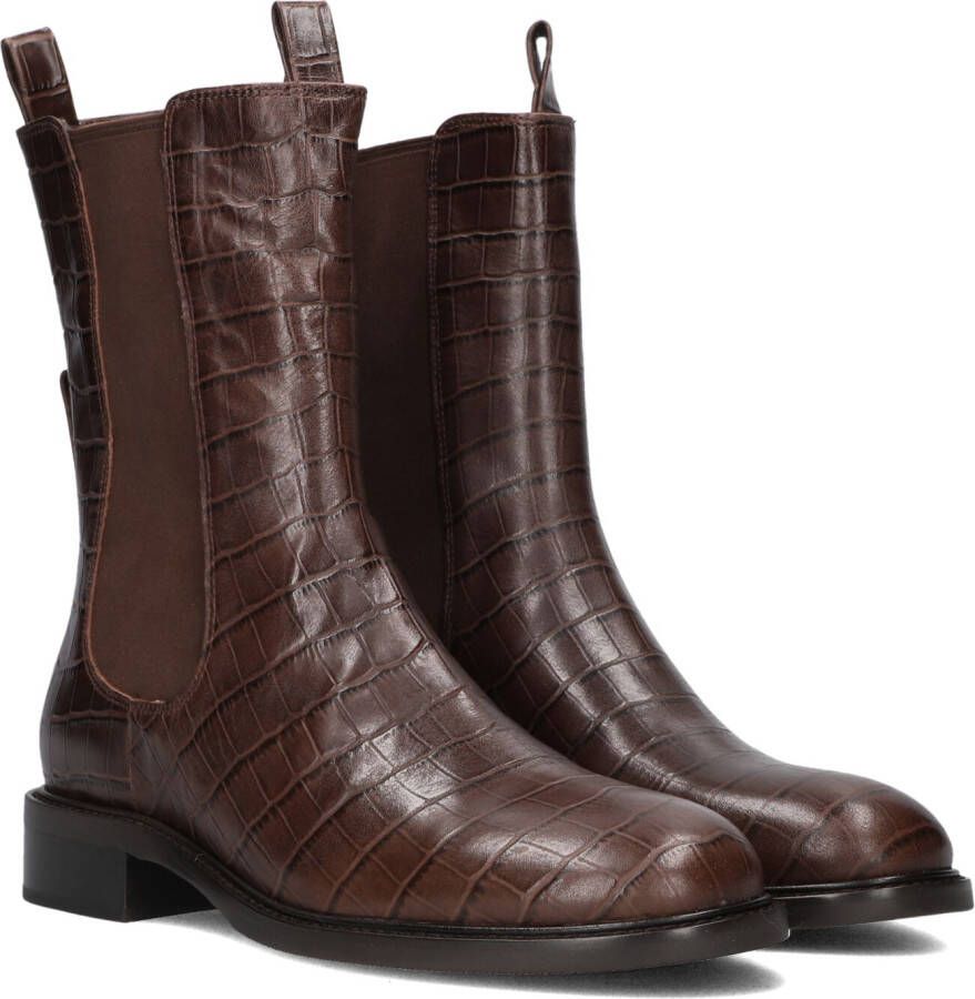 STEFANO LAURAN Enkellaarsjes Dames Pe2046 Maat: 38 Materiaal: Leer Kleur: Bruin