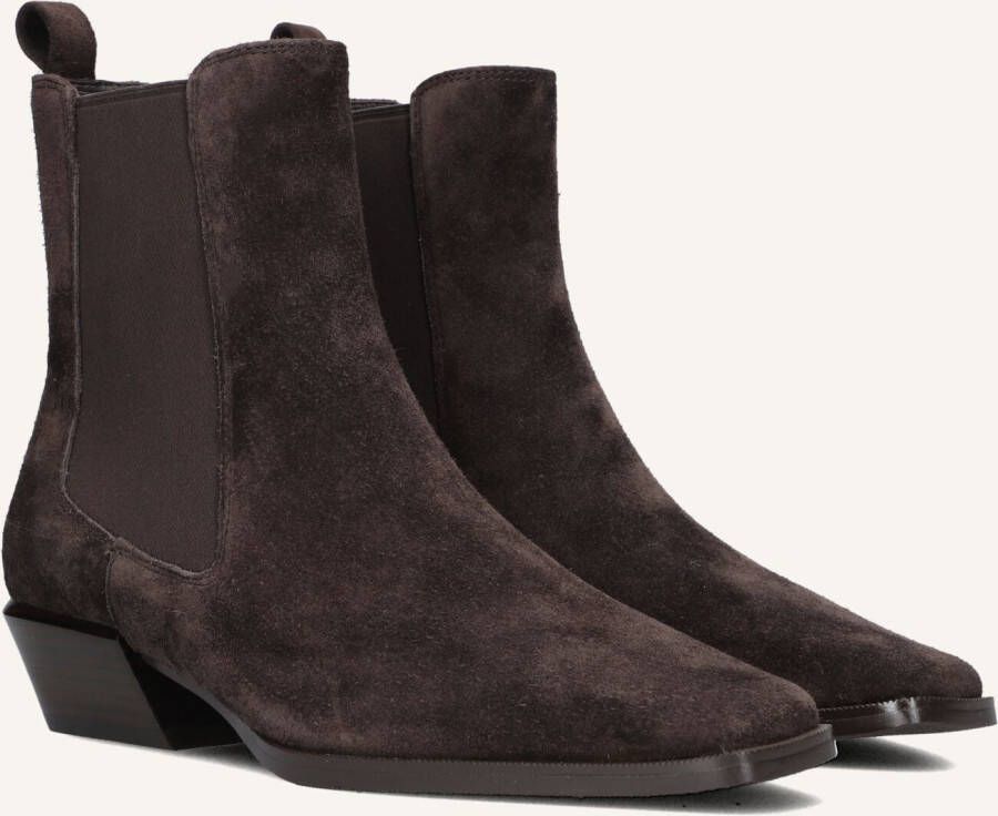 STEFANO LAURAN Enkellaarsjes Dames Pe2104 Maat: 36 Materiaal: Suède Kleur: Bruin