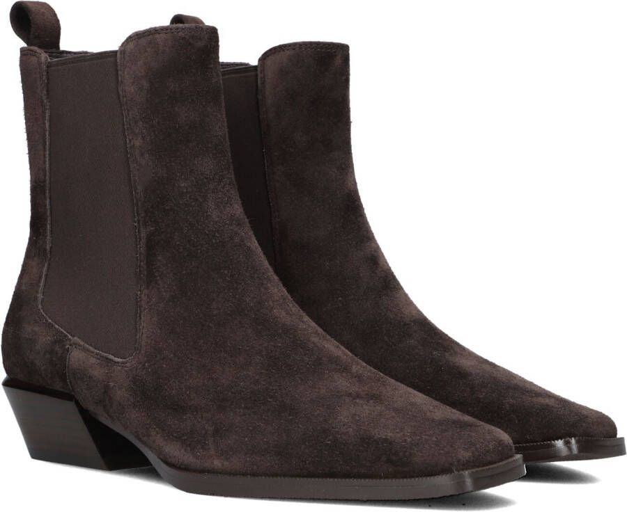 STEFANO LAURAN Enkellaarsjes Dames Pe2104 Maat: 37 Materiaal: Suède Kleur: Bruin