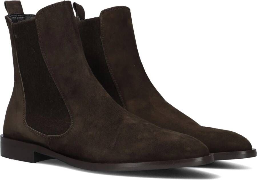 STEFANO LAURAN Enkellaarsjes Dames S3283 Maat: 41 Materiaal: Suède Kleur: Bruin
