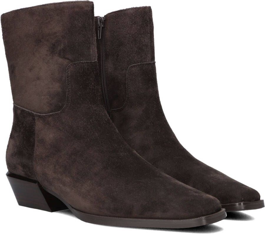 STEFANO LAURAN Enkellaarsjes Dames St2070 Maat: 41 Materiaal: Suède Kleur: Bruin