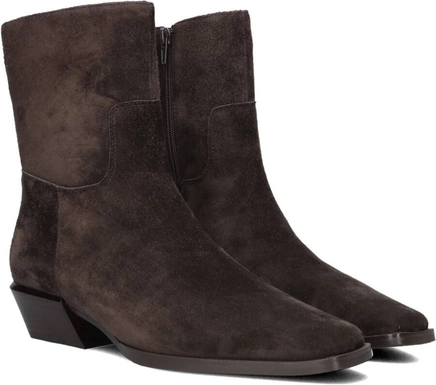STEFANO LAURAN Enkellaarsjes Dames St2070 Maat: 42 Materiaal: Suède Kleur: Bruin