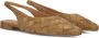 STEFANO LAURAN Slingbacks Dames 6155 Maat: 39 Materiaal: Suède Kleur: Camel - Thumbnail 1