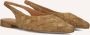STEFANO LAURAN Slingbacks Dames 6155 Maat: 43 Materiaal: Suède Kleur: Camel - Thumbnail 1