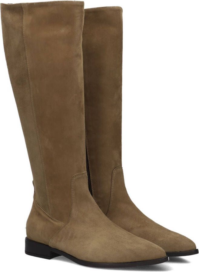 STEFANO LAURAN Hoge Laarzen Dames 011-204 Maat: 40 Materiaal: Suède Kleur: Camel