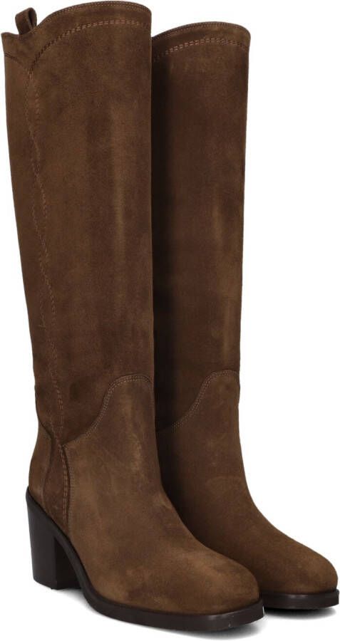 STEFANO LAURAN Hoge Laarzen Dames B5631 Maat: 37 Materiaal: Suède Kleur: Cognac