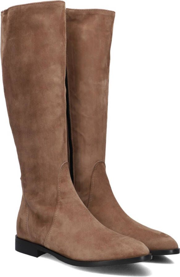 STEFANO LAURAN Hoge Laarzen Dames S3304 Maat: 41 Materiaal: Suède Kleur: Taupe