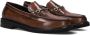STEFANO LAURAN Loafers Dames 12081 Maat: 38 5 Materiaal: Leer Kleur: Cognac - Thumbnail 1