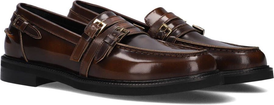 STEFANO LAURAN Loafers Dames 12091 Maat: 37 Materiaal: Leer Kleur: Bruin