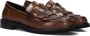 STEFANO LAURAN Loafers Dames 12214 Maat: 39 Materiaal: Leer Kleur: Bruin - Thumbnail 1