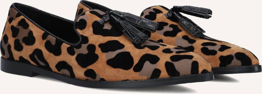 STEFANO LAURAN Loafers Dames Bj5615-05 Maat: 38 Materiaal: Suède Kleur: Camel