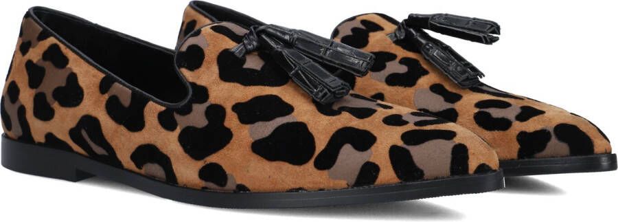 STEFANO LAURAN Loafers Dames Bj5615-05 Maat: 39 Materiaal: Suède Kleur: Camel