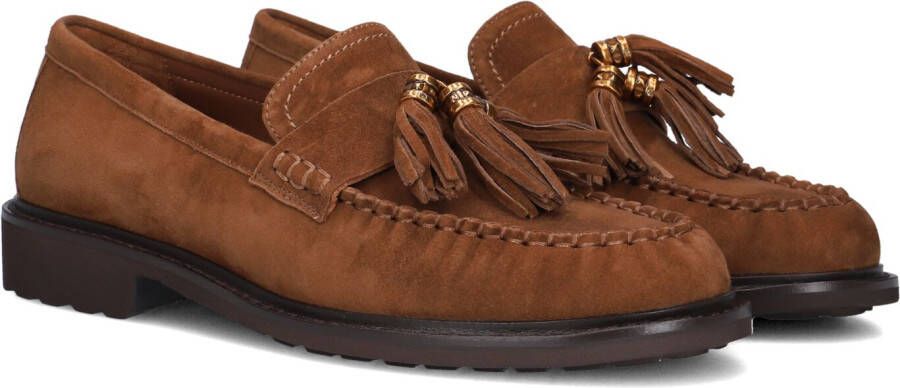 Stefano Lauran Bruine Suède Loafers voor Herfst Winter