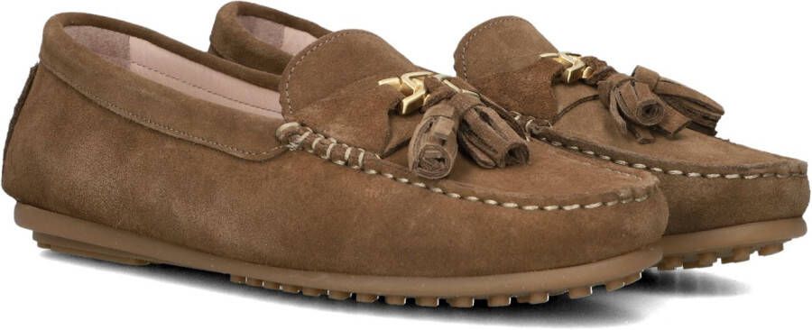 STEFANO LAURAN Mocassins Dames 11632 Maat: 38 Materiaal: Suède Kleur: Bruin