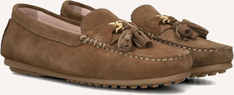STEFANO LAURAN Mocassins Dames 11632 Maat: 34 Materiaal: Suède Kleur: Bruin