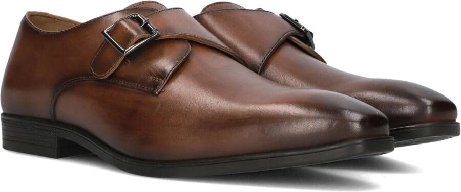 STEFANO LAURAN Nette Schoenen Heren 84702 Maat: 47 Materiaal: Leer Kleur: Cognac