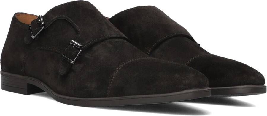 STEFANO LAURAN Nette Schoenen Heren Gesp Maat: 42 5 Materiaal: Suède Kleur: Bruin