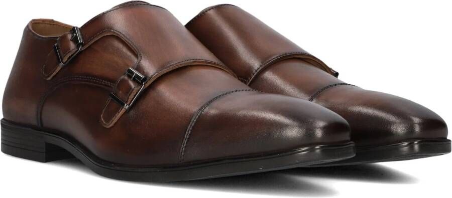STEFANO LAURAN Nette Schoenen Heren Gesp Maat: 42 Materiaal: Leer Kleur: Bruin