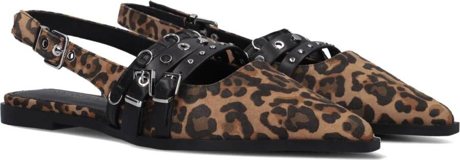 STEFANO LAURAN Slingbacks Dames D241192129 Maat: 36 Materiaal: Suède Kleur: Camel