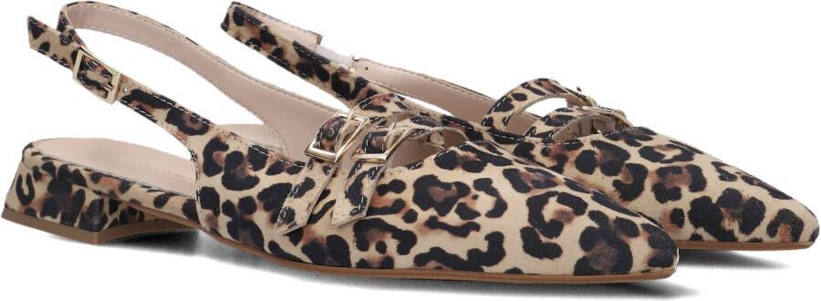 STEFANO LAURAN Slingbacks Dames Marianna Maat: 38 Materiaal: Leer Kleur: Bruin