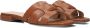 STEFANO LAURAN Slippers Dames 24050 Maat: 43 Materiaal: Leer Kleur: Cognac - Thumbnail 1