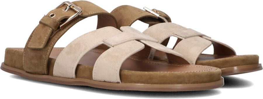 STEFANO LAURAN Slippers Dames 89863 1661 Maat: 36 Materiaal: Suède Kleur: Bruin