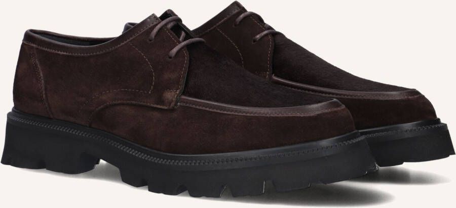 STEFANO LAURAN Veterschoenen Dames 12034 Maat: 40 Materiaal: Suède Kleur: Bruin