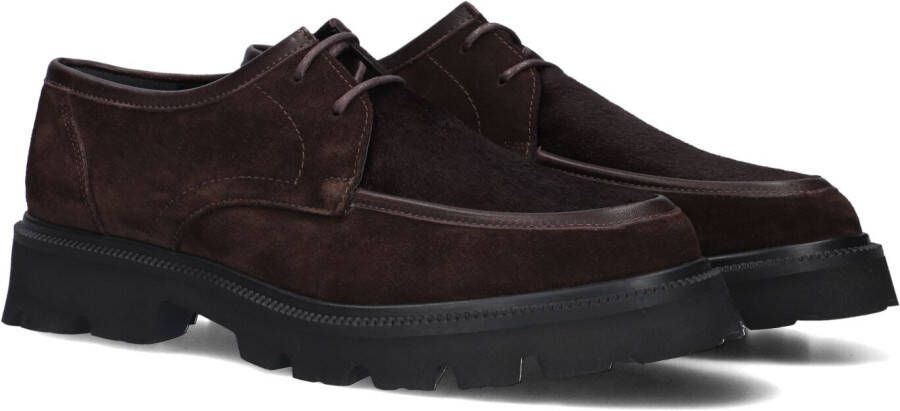 STEFANO LAURAN Veterschoenen Dames 12034 Maat: 38 Materiaal: Suède Kleur: Bruin