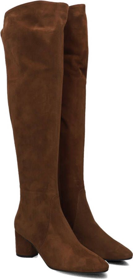 STEFANO LAURAN Hoge Laarzen Dames Giusy 4 Maat: 38 Materiaal: Suède Kleur: Cognac