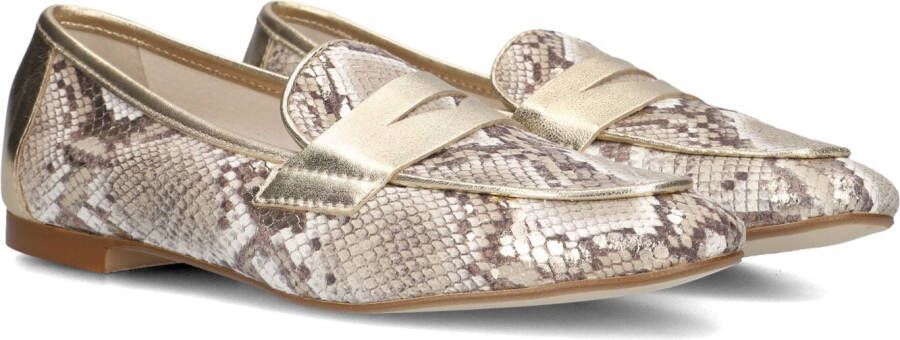 STEFANO LAURAN Loafers Dames Iris Maat: 43 Materiaal: Leer Kleur: Goud