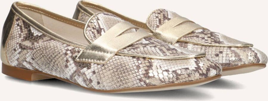 STEFANO LAURAN Loafers Dames Iris Maat: 40 Materiaal: Leer Kleur: Goud