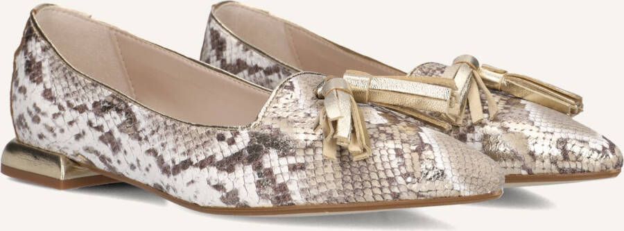 STEFANO LAURAN Instappers Dames Pisa Maat: 35 Materiaal: Leer Kleur: Goud