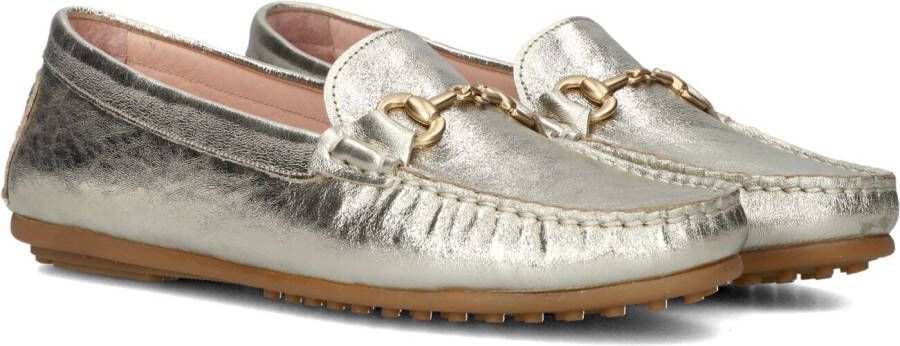STEFANO LAURAN Mocassins Dames 11733 Maat: 35 Materiaal: Suède Kleur: Goud