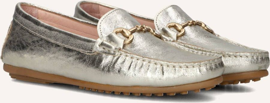 STEFANO LAURAN Mocassins Dames 11733 Maat: 39 Materiaal: Suède Kleur: Goud