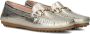 STEFANO LAURAN Mocassins Dames 11733 Maat: 35 Materiaal: Suède Kleur: Goud - Thumbnail 1