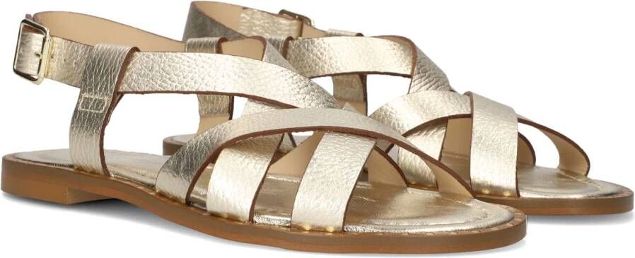 STEFANO LAURAN Dames 22757 Maat: 40 Materiaal: Leer Kleur: Goudkleurig
