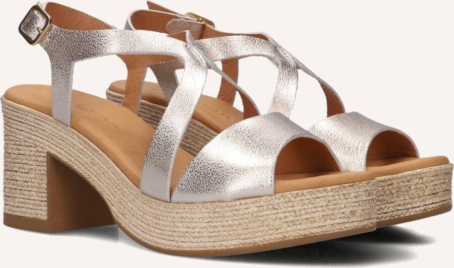 STEFANO LAURAN Dames 2505 Maat: 38 Materiaal: Leer Kleur: Goudkleurig