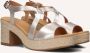 STEFANO LAURAN Dames 2505 Maat: 38 Materiaal: Leer Kleur: Goudkleurig - Thumbnail 1