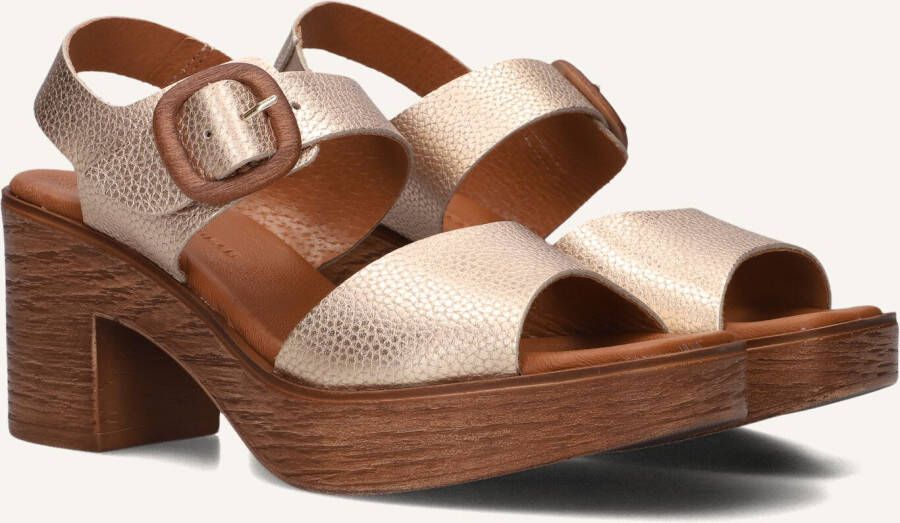 STEFANO LAURAN Dames 930 Maat: 38 Materiaal: Leer Kleur: Goudkleurig
