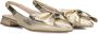 STEFANO LAURAN Slingbacks Dames Mirella Maat: 38 Materiaal: Leer Kleur: Goud - Thumbnail 1