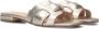 STEFANO LAURAN Slippers Dames 24050 Maat: 41 Materiaal: Leer Kleur: Goud - Thumbnail 1