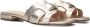 STEFANO LAURAN Slippers Dames 24050 Maat: 40 Materiaal: Leer Kleur: Goud - Thumbnail 1